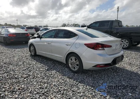 2019 Hyundai Elantra Sel z USA, uszkodzony, nr VIN 5NPD84LF4KH445011